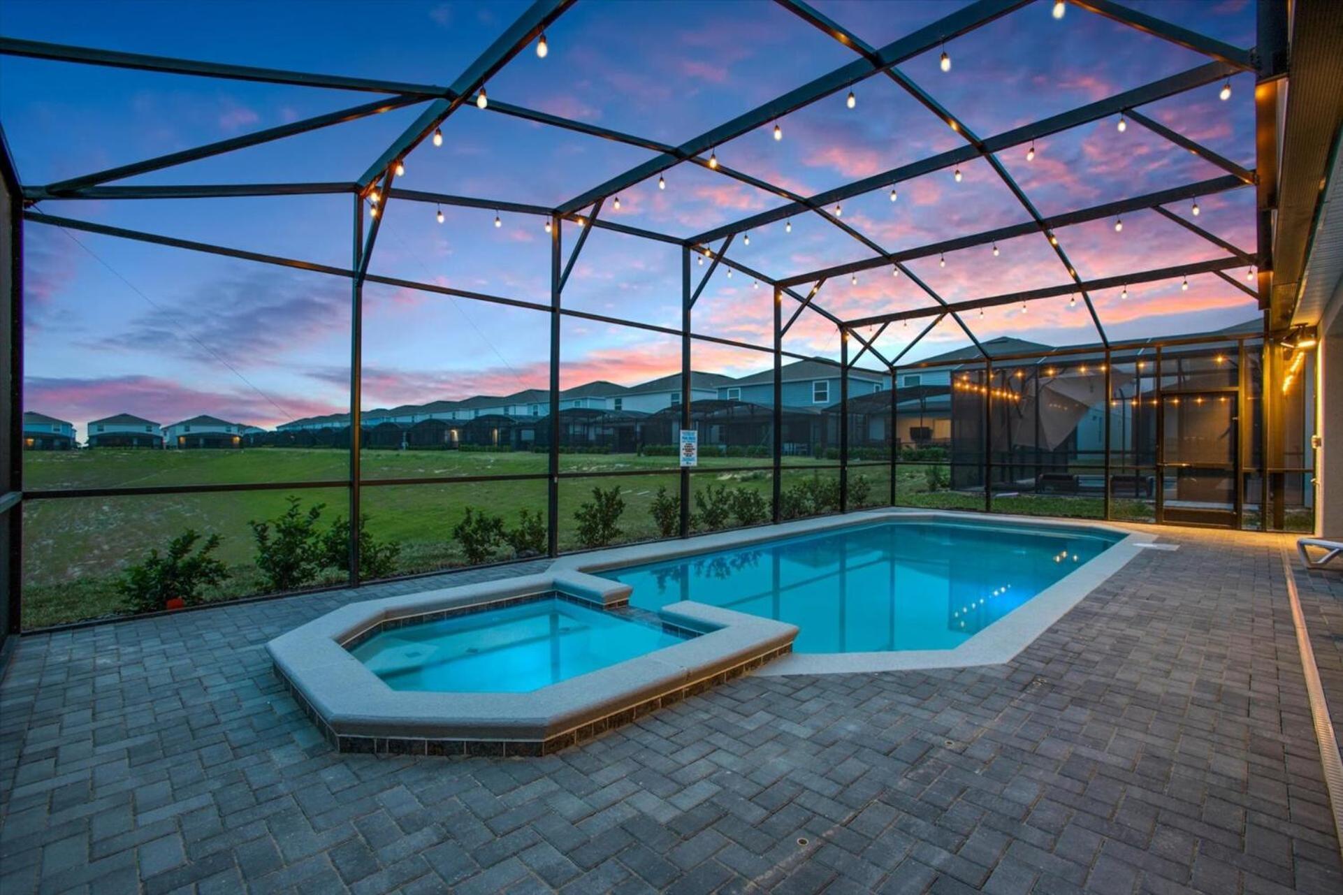 Orlando Villa 6463: Luxurious 10-Bedroom Retreat Дейвънпорт Екстериор снимка