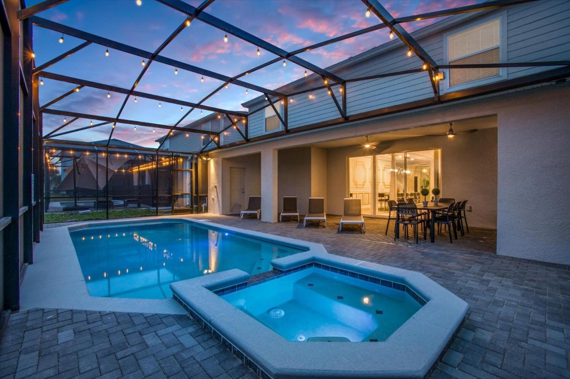 Orlando Villa 6463: Luxurious 10-Bedroom Retreat Дейвънпорт Екстериор снимка
